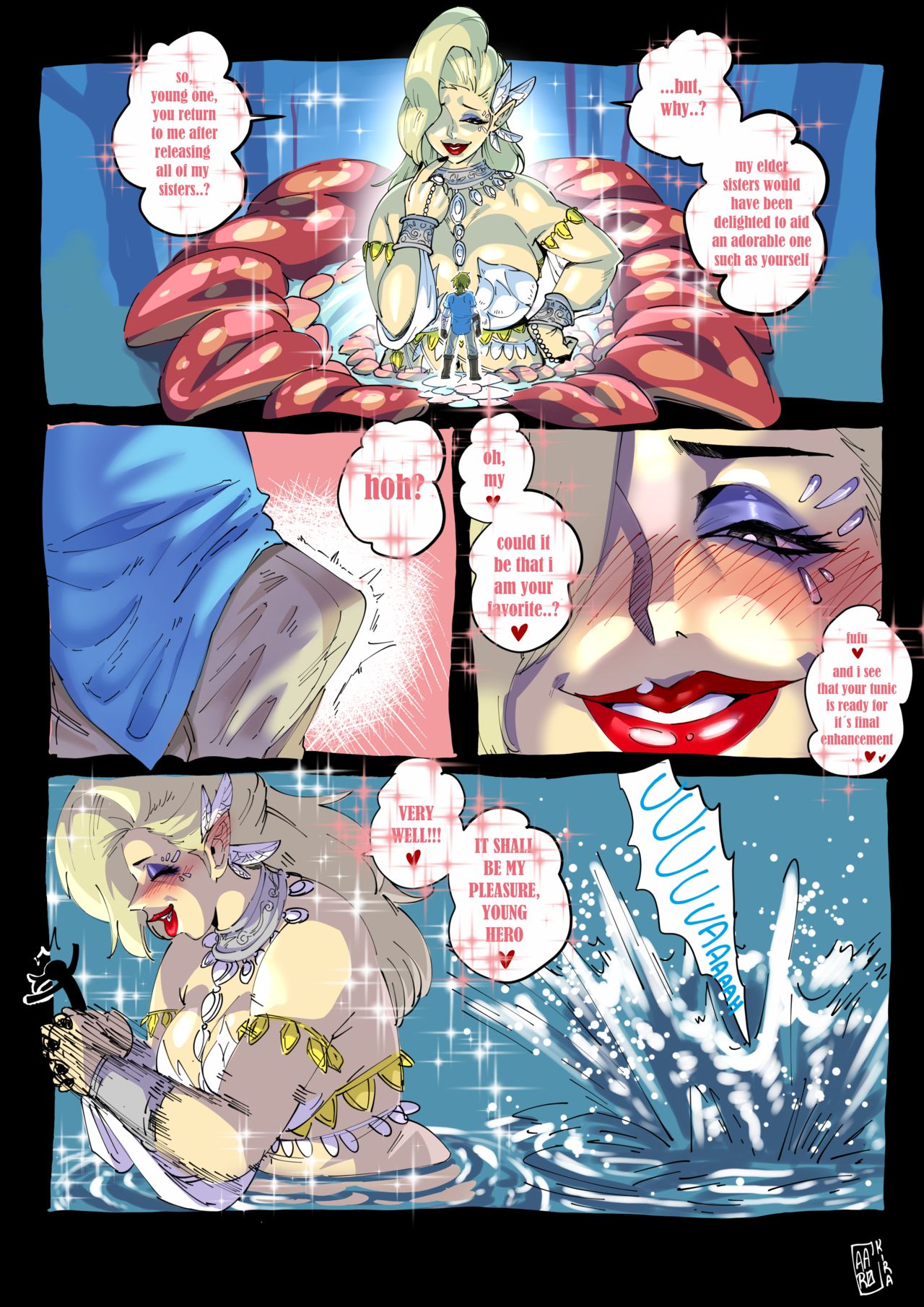 Link X Great Fairy Hentai